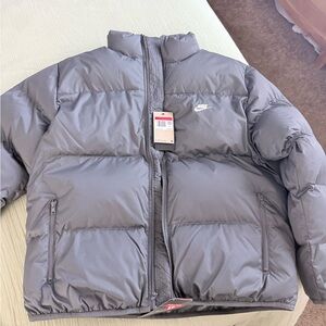 Nike Charcoal Quilted Jacket